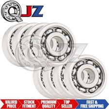  Qty.8 6200-OPEN Deep Groove/Radial Ball Bearing 10 mm ID x 30 mm OD x 9 mm W 