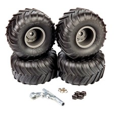 ARRMA Gorgon 4pcs dBoots Chevron MT Wheels Tyres Set Glued Nuts Hex ARA550113