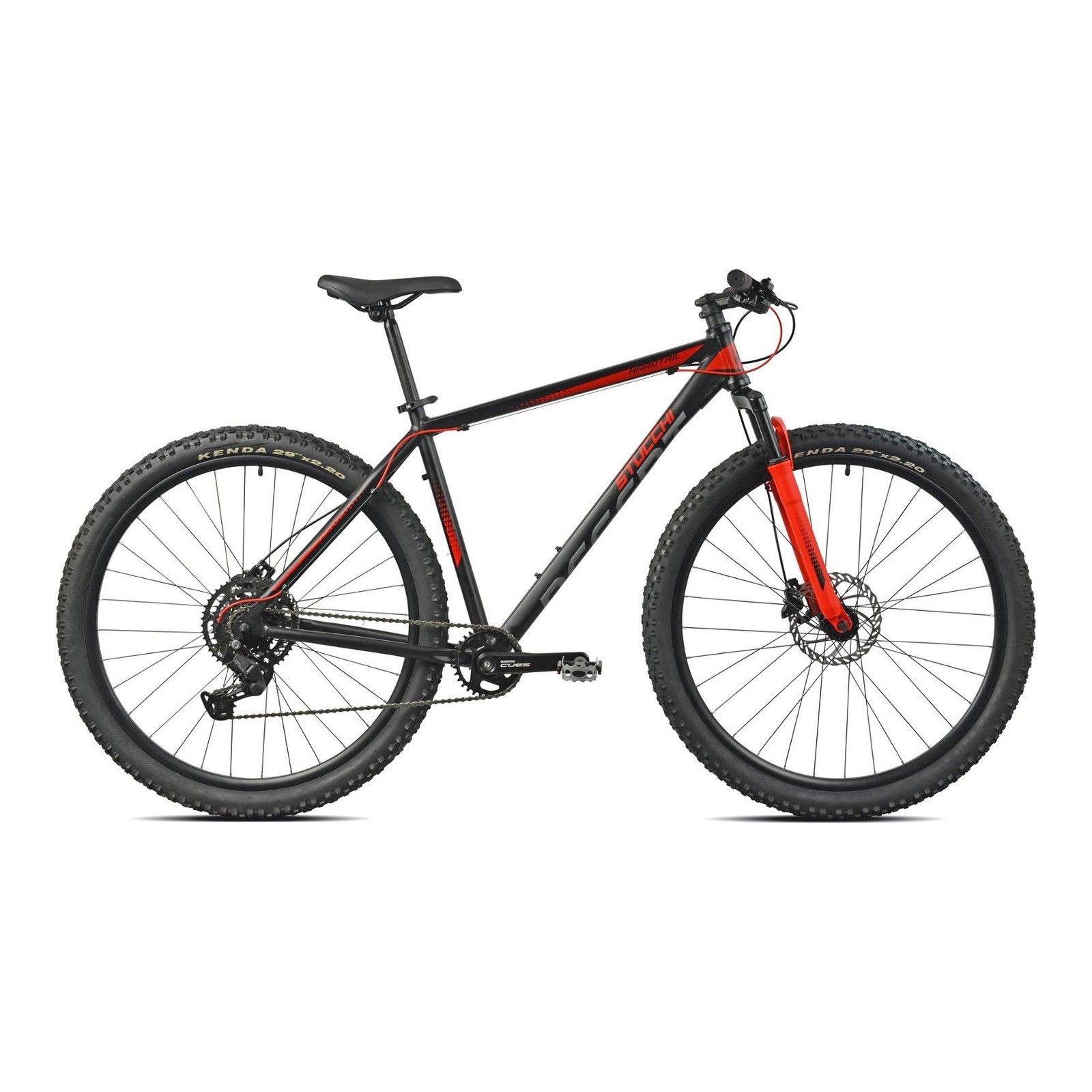 Stucchi 25S70050 MTB 28 Alluminio 9V Shimano CUES Disco Nero Rosso Taglia 50
