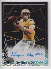 HAYNES KING 2024 LEAF METAL FOOTBALL AUTOGRAPH AUTO CARD #D 4/6