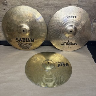 Sabian pro Paiste PST Zildjian Hi Hats