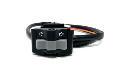 Motorrad Blinker Wippschalter taktiler Blinker Blinker schwarz 