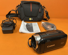 Canon VIXIA HF R40 HD 1080p 8GB Flash Camcorder Black W/ Accessories No SD Card