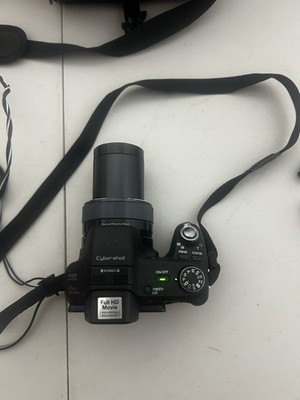Sony Cyber-shot DSC-HX100V 16.2MP 30x Zoom Digital Camera - Flip LCD New Battery