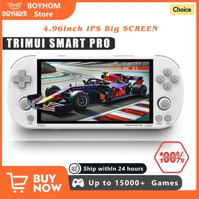 Trimui Smart Pro Handheld Spielkonsole 4,96'' IPS Bildschirm Linux System ,RGB
