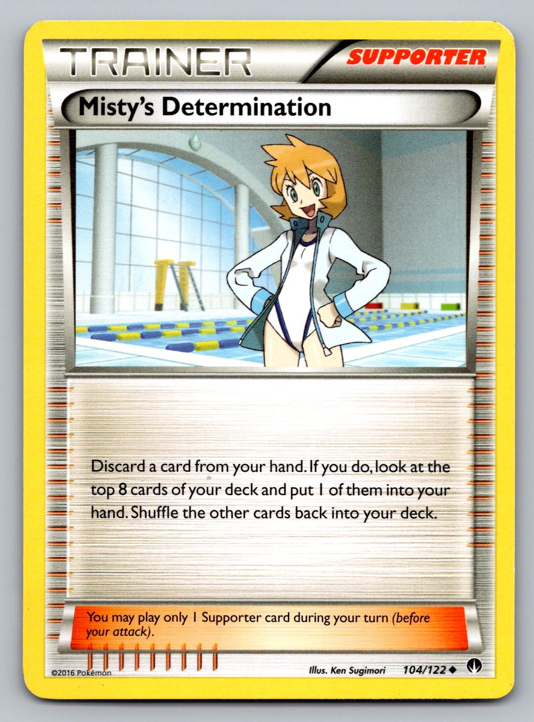 Pokemon TCG XY - BREAKpoint Misty's Determination 104/122