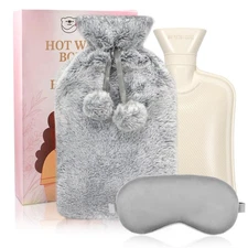 my novel things Hot Water Bag 2L Hot Water Bottles for Pain Relief with Cover...