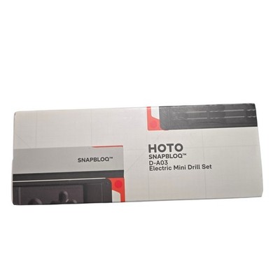 HOTO SNAPBLOQ D-A03 Electric Mini Drill Pen with 20 Bits, Brushless Motor, More