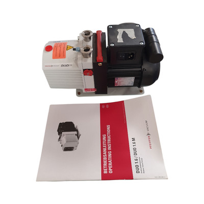PFEIFFER VACUUM DUO 1.6 Rotationsflügelpumpe PK D56 712 A + HANNING E6x4B-5