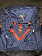Pacific Rink Pond Pack Hockey Bag Backpack Blue/Red Adjustable Straps