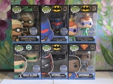 Funko Pop! Digital DC Series 2 Full Set With Hardstack/Protectors