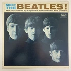 THE BEATLES - MEET THE BEATLES! - MONO 1ST WEST COAST PRESS 1964 VINYL LP VG+
