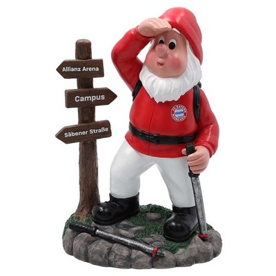 Gartenzwerg Bergsteiger 26 cm Gnom FC Bayern München 50514 Gartenfigur FCB Fan