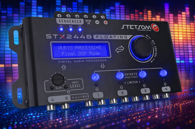 Stetsom STX2448 FLOATING DSP CROSSOVER EQ + SAME DAY SHIPPING FROM USA!