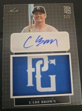 2023 Leaf Metal Perfect Game All-American Classic - Patch Auto Cade Brown 1/1