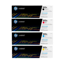 HP 202X Genuine High Yield Toner Set CF500X-C...