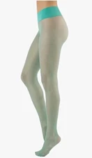 CALZITALY Seamless Sheer Tights, 15 Dernier Pantyhosewith Comfortable UK L/XL
