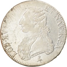 [#876081] Coin, France, Louis XVI, Écu aux branches d olivier, Ecu, 1783, Pa, ri