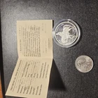 1807-1870 Robert E Lee civil war 999 fine silver 8.5 grams