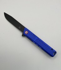 8.5” Tactical Assisted EDC Razor Sharp 440 Folding Pocket Knife Blue