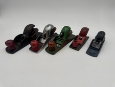 Lot Of 5 Antique Miniature Wood Planes Miltex And Others made In USA