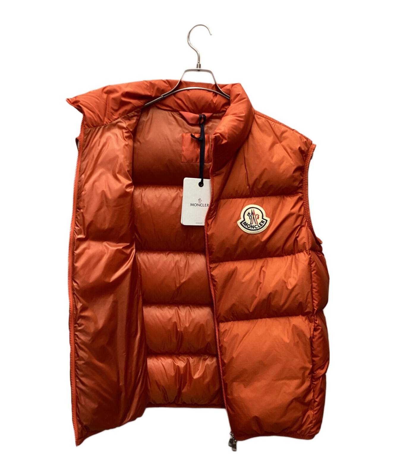 MONCLER/Almas Padded Gilet Orange Size: XXL thumbnail 5