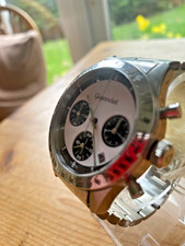 Raro Orologio Gigandet Race King Uomo Cronografo Quarzo Paul newman omaggio