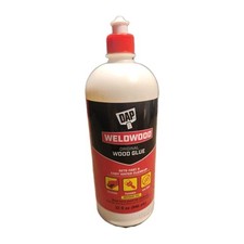 2 DAP-Weldwood Original Wood Glue 32 oz Sets Fast  Easy Water Clean-up Lot of 2