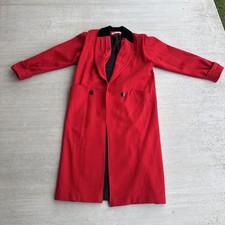 Vintage Donnybrook Coat Jacket Womens M/L Red Wool Made In USA Estate Find