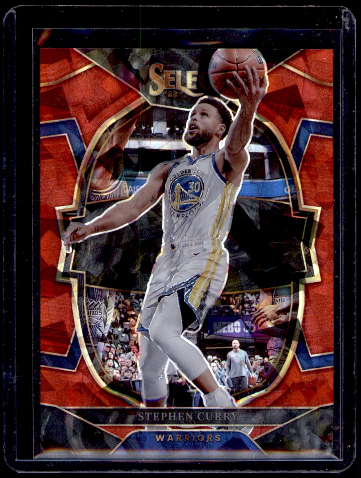 2022-23 Panini Select #27 Stephen Curry Red Prizms #/199
