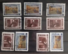 Soviet Union USSR Stamped Mi No 1525 - 1526 Per 5 Sets