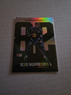 DEL Eishockey Tradingcard Saison 2025/26 Big Numbers Chris DeSousa München
