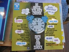 DIE GROSSE SCHLAGER CHRONIK DREH DIE UHR ZURÜCK 1969 HÖRZU VINYL LP SCHALLPLATTE