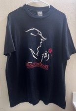 Rare Vintage DISNEY Beauty And The Beast Broadway Musical 1994 Shirt Size XL 90s