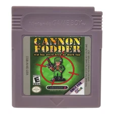 Cannon Fodder (Nintendo Game Boy Color) GBC