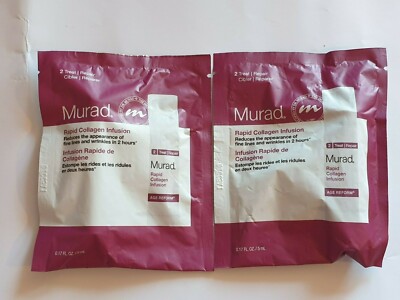 Murad age reform Rapid Collagen Infusion Travel size 2 x 5 ml total 10 ml
