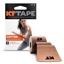 KT Tape Original Elastic Sports Tape for Pain Relief and Muscle Support 20 St...