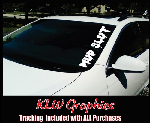 Mud Slut Hittin Every Hole Decal Sticker | Custom Made In The USA - Foto 10