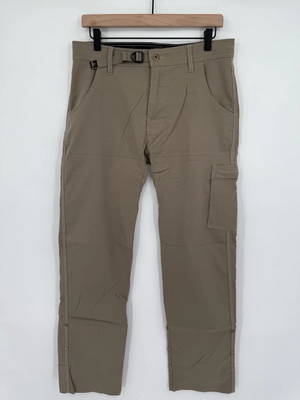 prana stretch zion cargo belted roll up outdoor hiking pants