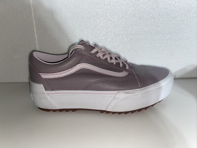 VANS Sneakers M W 11 Old Skool Stacked Tumbled Leather