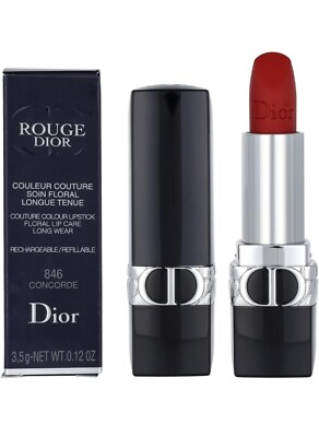 Dior Rouge Dior Refillable Lipstick 846 Concorade 