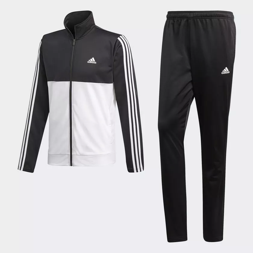 NEW* ADIDAS BK4091 3-STRIPES TRACK SUIT WHITE JACKET &amp; SET | eBay