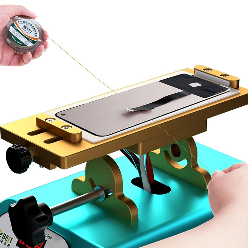 ババラページ BST-918B Rotating LCD Glass Touch Screen Separator Machine Left