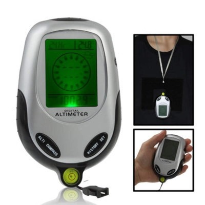 6 in 1 Multifunction Digital Compass (Altimeter Barometer Compass Thermometer Ti