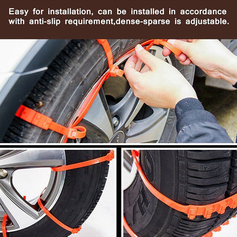 Anti Skid Chains for Automobiles Snow Mud Wheel Tyre Car/Truck Tire