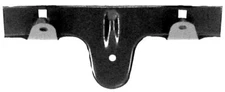 1969 Mustang Front Bumper License Bracket New Dii