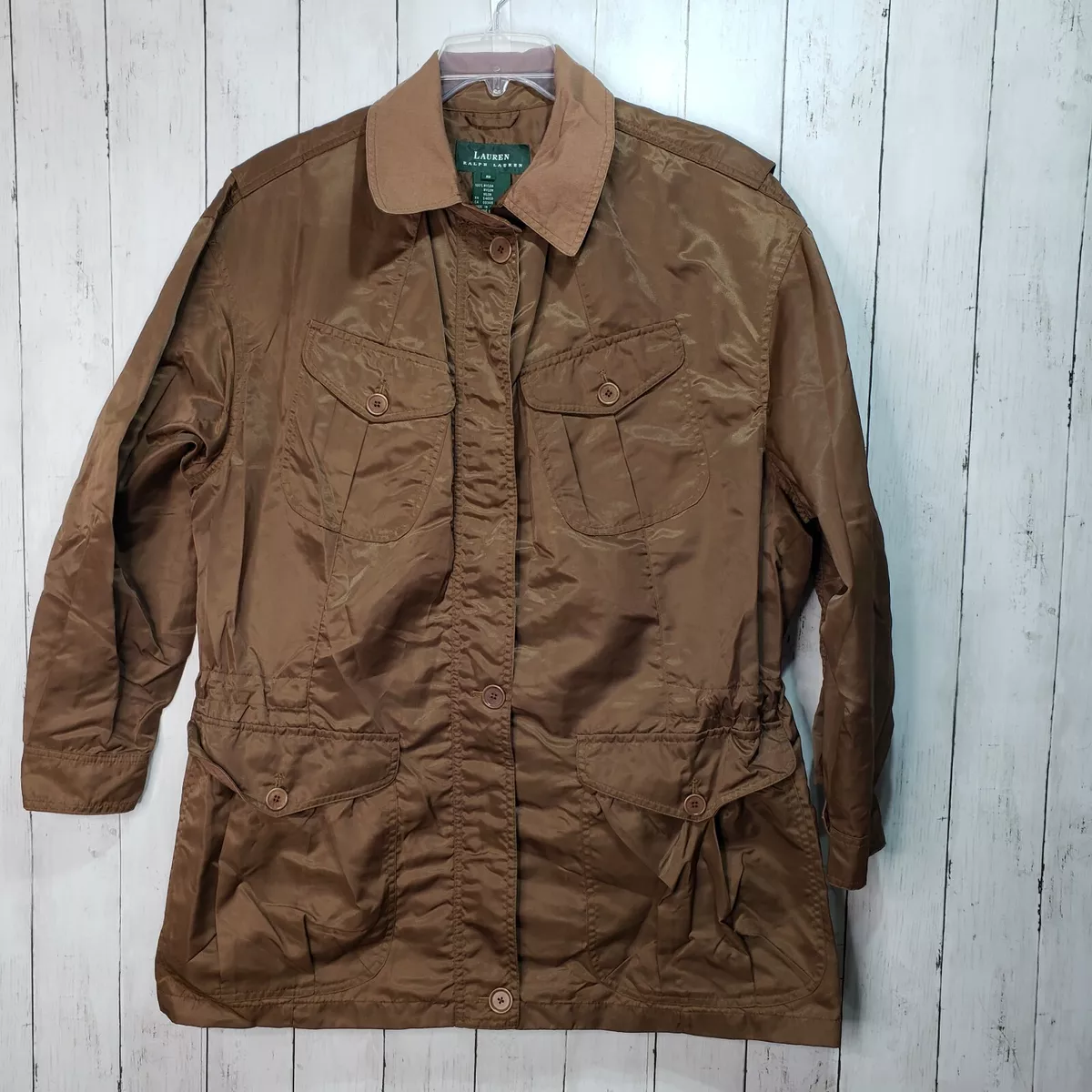 Drawstring waist deals coat