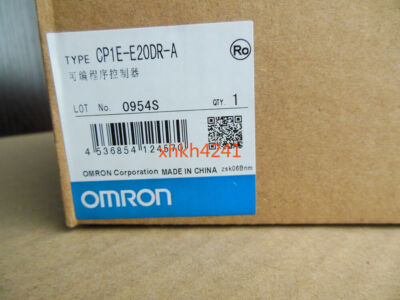 New OMRON CP1E-E20DR-A PLC MODULE CP1EE20DRA In Box