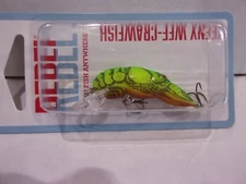 Rebel TEENY WEE CRAWFISH New In Package Chose your colors!