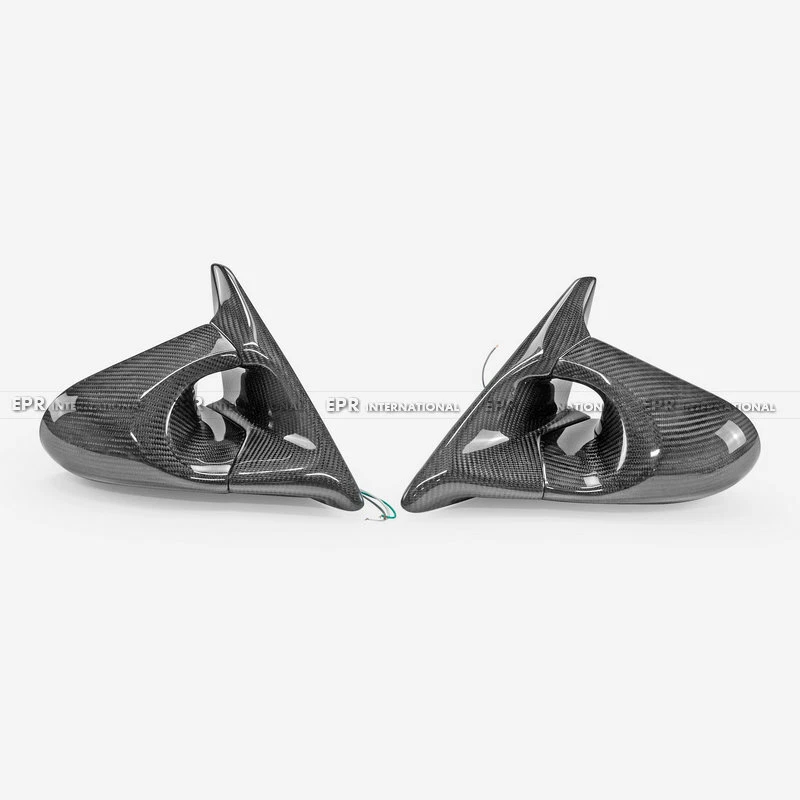 Espejo retrovisor de fibra de carbono de repuesto para Nissan Z32 300ZX (LHD) Foto 4 de 4